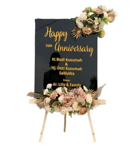 Papan Bunga Akrilik Rajawetan